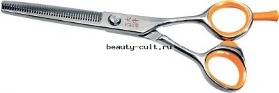 Ножницы TS30455 парикмахерские Tayo ORANGE филировочные 5,5&quot; (40 зубцов)