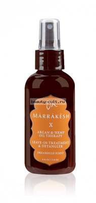 Несмываемый спрей-кондиционер для тонких волос (мандарин и слива) Marrakesh X Leave-in treatment &amp; detangler Dreamsicle