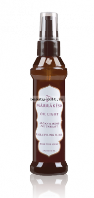 Легкое восстанавливающее и укрепляющее масло для волос Marrakesh Oil Light High Tide