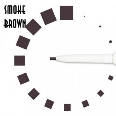 Карандаш для БРОВЕЙ механический, с микро-гфелем “РЕСНИЧКА”, SMOKE BROWN