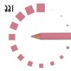 Карандаш для ГУБ “РЕСНИЧКА”, №331, светло-розовый, холодный, матовый